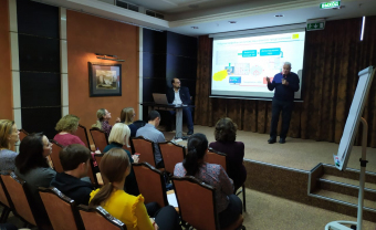 НейроЧат выступил в Новосибирске на семинаре "Возможности искусственного интеллекта в медицине".